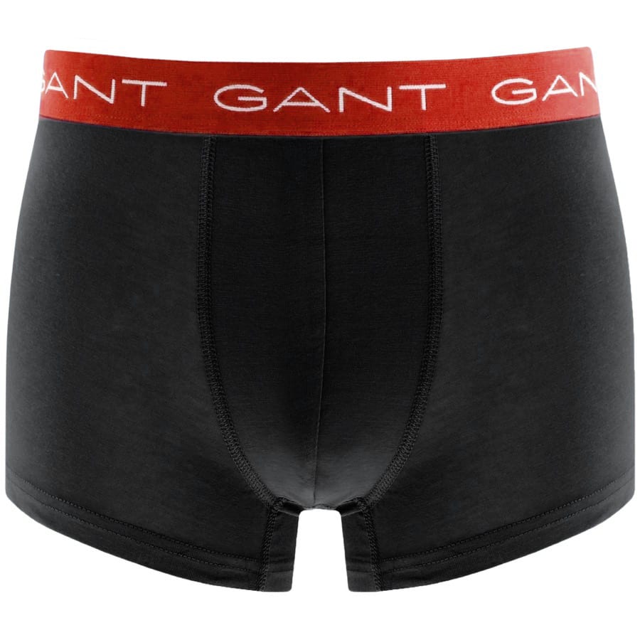 Alternative Image for ProductGant Three Pack Stretch Boxer Trunks Black2